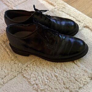 Bates Black Leather Women’s Oxfords